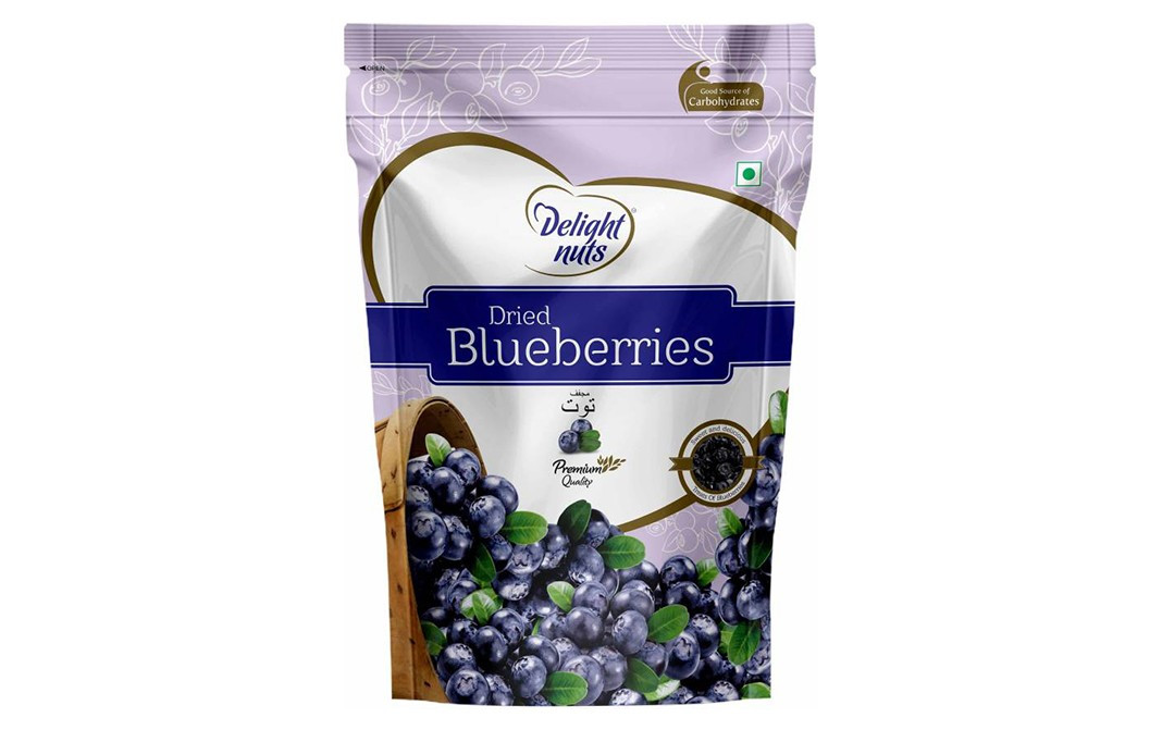 Delight Nuts Dried Blueberries    Pack  150 grams